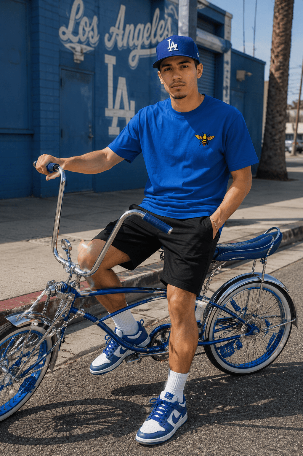 MHA Bee Classic Tee – Signature Edition lifestyle product image featuring MHA design and brand styling.
