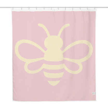 MHA Bee Inspired Shower (Red) Curtain – branded streetwear item