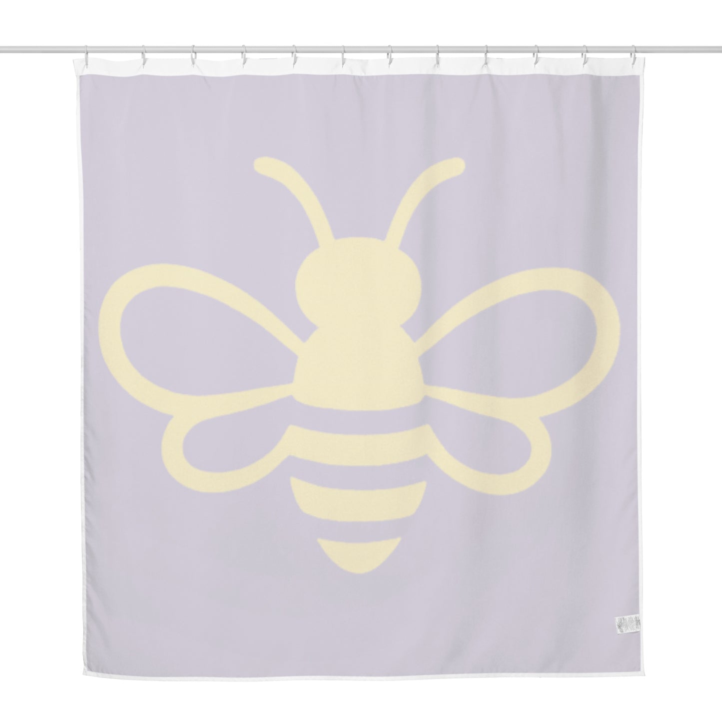 MHA Bee Inspired Shower (Purple) Curtain – branded streetwear item