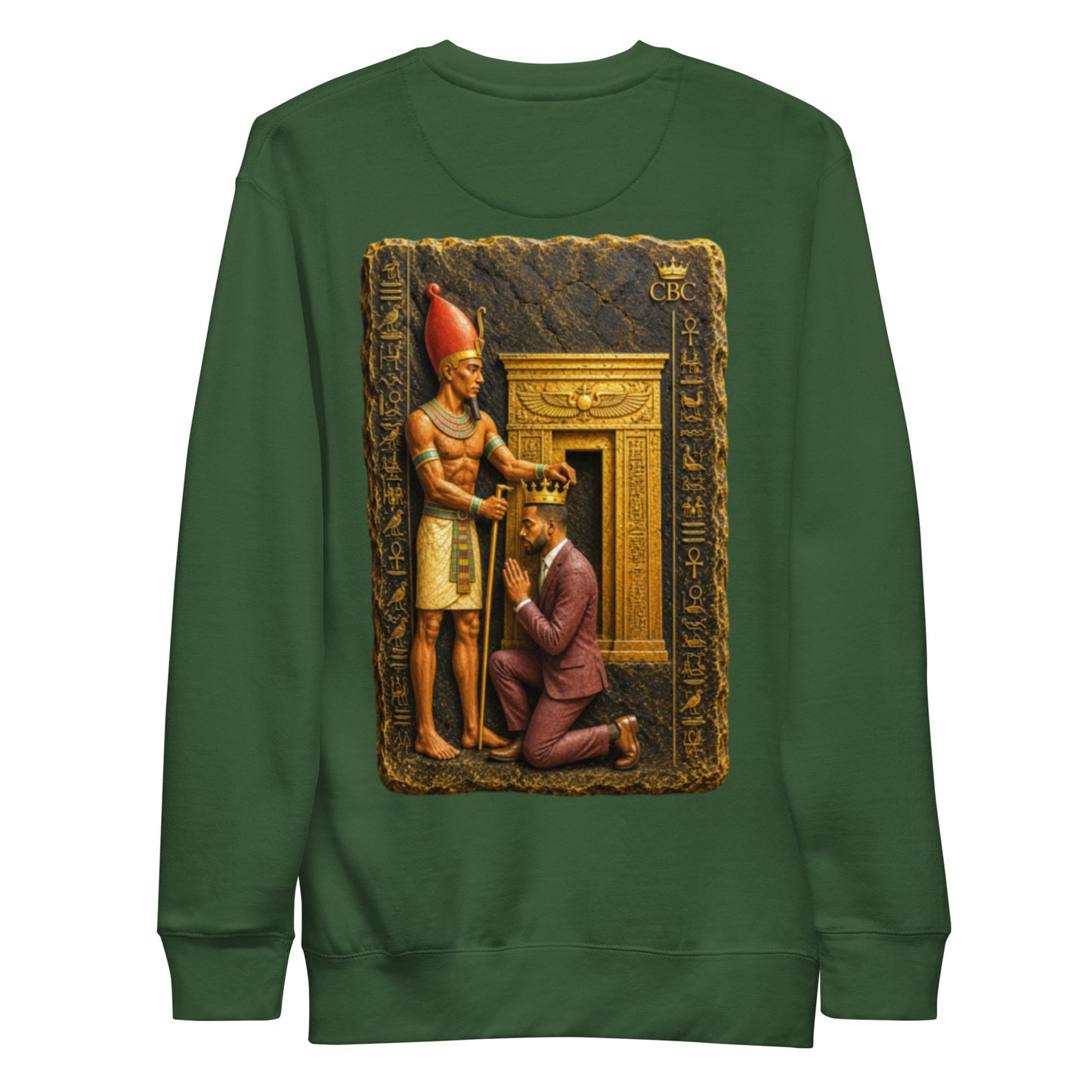 CBC The Crowning Crewneck featuring the signature Crowned by Culture design in a premium lifestyle look.