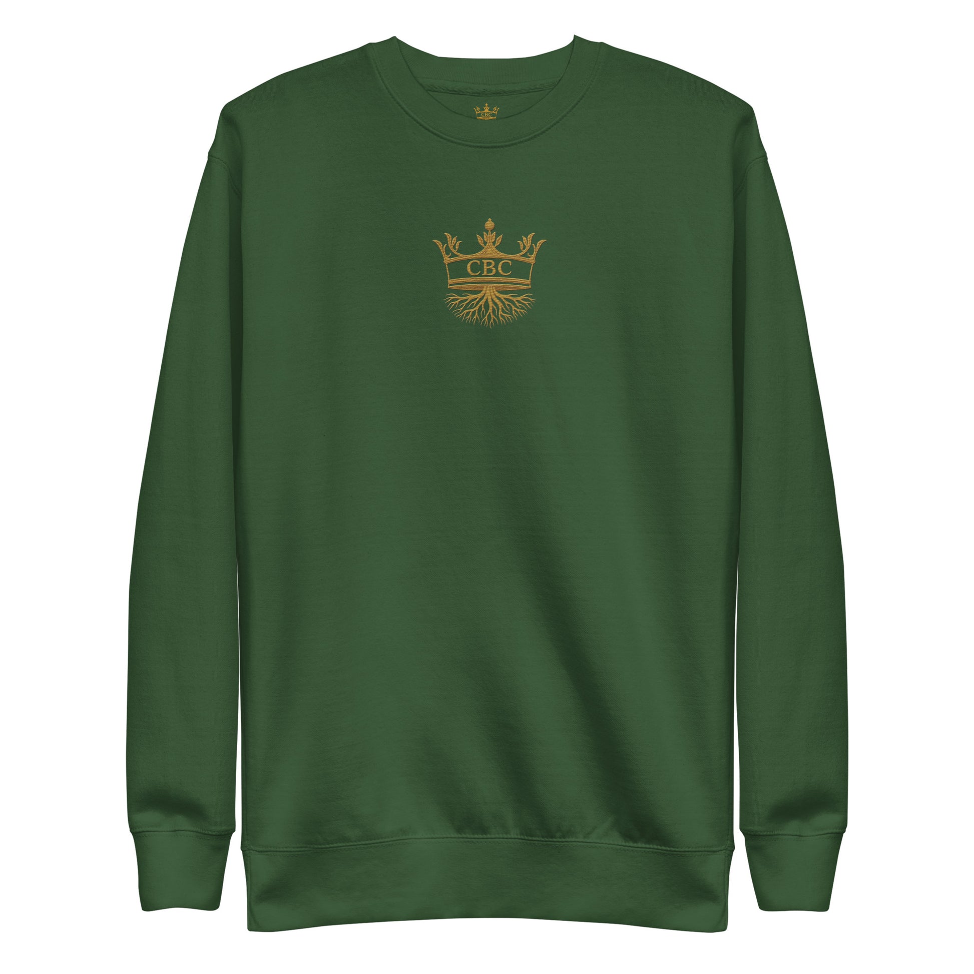 CBC The Crowning Crewneck featuring the signature Crowned by Culture design in a premium lifestyle look.