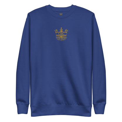 CBC The Crowning Crewneck featuring the signature Crowned by Culture design in a premium lifestyle look.