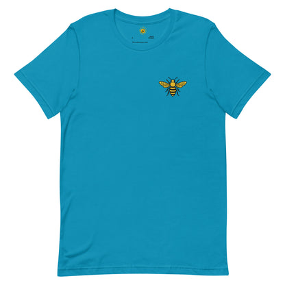 Unisex MHA Bee Classic Tee featuring the signature bee logo on the front.