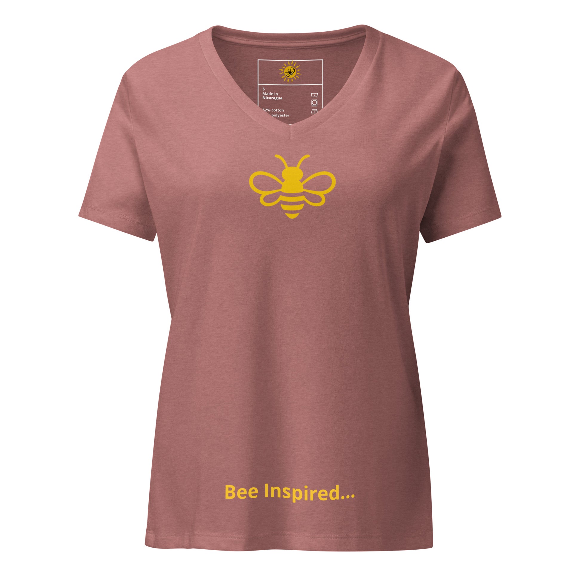 MHA Bee Inspired Women's V-Neck T-shirt – branded streetwear item